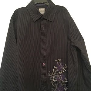 Boys button down shirt size 10/12